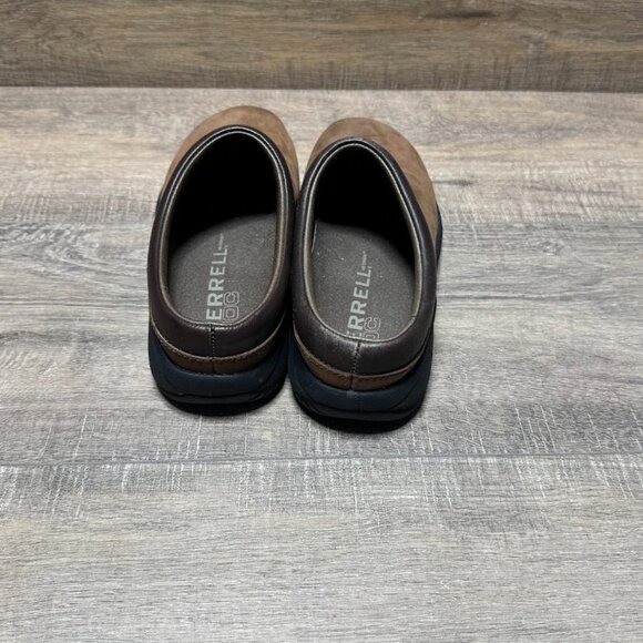 Merrell Encore Nova 4 Brown Leather Mules Women's Size 6 - Picture 3 of 7